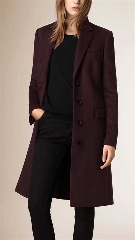 burberry classic duffle coat|Burberry wool cashmere tailored coat.